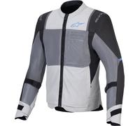 Alpinestars ST-2 Air, chaqueta textil 4XL male Gris Claro/Gris/Negro/Azul Claro