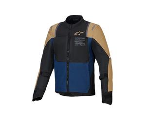 Alpinestars ST-2 Air Giacca tessile da moto, khaki/blu navy, M