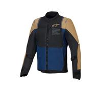 Alpinestars ST-2 Air Giacca tessile da moto, khaki/blu navy, XL