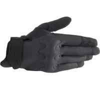 Alpinestars Stated Air Guantes de moto perforados, negro/negro, Talla S