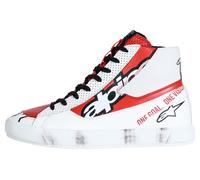 alpinestars Stated Flair Zapatilla deportiva Blanco/Rojo neón 11 hombres