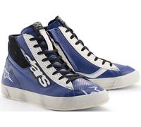 Alpinestars Stated Flair Zapatillas de motociclismo, Azul/Blanco/Negro, Talla 7,5