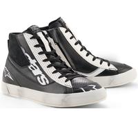 Alpinestars Stated Flair Zapatillas de motociclismo, Negro/Blanco, Talla 7,5