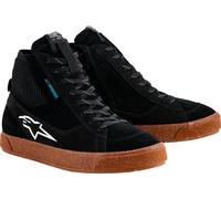 Alpinestars Stated Zapatos de moto, Negro/Blanco, Talla 9,5 (42,5)