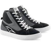 Alpinestars Stated Zapatos de moto, Negro/Gris/Blanco, Talla 13 (47)
