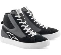 Alpinestars Stated Zapatos de moto, Negro/Gris/Blanco, Talla 14 (48)