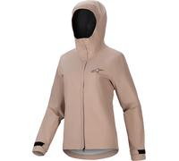 Alpinestars Stella A-Dura Chaqueta de bicicleta impermeable para mujer, beige, tamaño XL