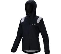 Alpinestars Stella A-Dura Chaqueta de bicicleta impermeable para mujer, negro, tamaño L