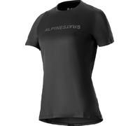 Alpinestars Stella A-Dura Dri Switch Maillot de bicicleta de manga corta para mujer, negro, tamaño M