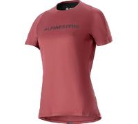 Alpinestars Stella A-Dura Dri Switch Maillot de bicicleta de manga corta para mujer, Rojo burdeos, Talla M
