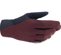 Alpinestars Stella A-Dura Thermal Guantes de bicicleta para mujer, negro/rojo oscuro, Talla XS
