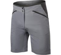 Alpinestars Stella Alps 6.0 Shorts de bicicleta para damas, gris, Talla 28
