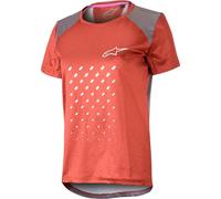 Alpinestars Stella Alps 6.0 SS Ladies Bicycle Jersey, rojo, Talla XL