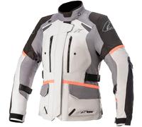 Alpinestars Stella Andes V3 Drystar Jacket - Talla L 9193-ICE GRAY/DARK GRAY/BLACK/CORAL