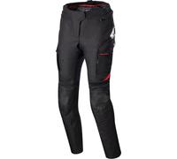 Alpinestars Stella Andes V3 Drystar Pantalón textil de motocicleta para damas, negro/rojo, Talla XXL