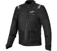 Alpinestars Stella Andes V4 Drystar Chaqueta textil de motocicleta impermeable para damas, negro, Talla XXL