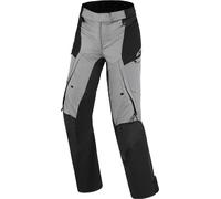 Alpinestars Stella Andes V4 Drystar Pantalones textiles de motocicleta impermeables para damas, negro/gris oscuro, Talla L