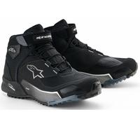 Alpinestars Stella CR-X Drystar Zapatos de moto para damas, negro-gris-blanco, tamaño 41 para Mujer