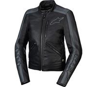 Alpinestars Stella Dyno Leather Jacket - Talla M 1296-BLK TAR GR D GR