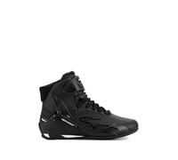 Alpinestars Stella Faster 4 Drystar Zapatos de moto impermeables para mujer, negro-plata, tamaño 38