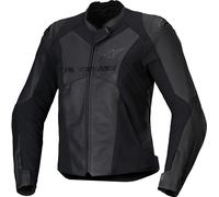 Alpinestars Stella Faster V3, chaqueta de cuero mujer 44 female Negro/Negro
