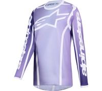 Alpinestars Stella Fluid Apex Maillot de motocross para mujer, lila, tamaño L