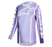 alpinestars Stella Fluid Apex mujer Camiseta MX Morado/Blanco L mujeres lila