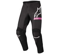 Alpinestars Stella Fluid Pantalones de Motocross Para Damas (Black/Pink,30)