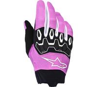 Alpinestars Stella Full Bore V2 Mujer Guantes Motocross, Rosa/Negro, L