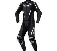 Alpinestars Stella GP-R7 Traje de cuero de moto de dos piezas para mujeres, negro, Talla 48