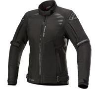 Alpinestars Stella Headlands Drystar Chaqueta textil motorcycle Ladies, negro/negro, Talla L