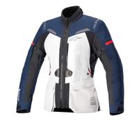Alpinestars Stella ST-7 2L GTX Chaqueta textil impermeable para mujer, negro-gris-azul, tamaño XL