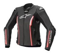 Alpinestars Stella Missile V2 Chaqueta Color Negro y rosa,Talla 48 Negro y rosa 48