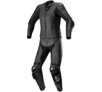 Alpinestars Stella Missile V2 Traje de cuero de mujer de dos piezas, negro, tamaño 44