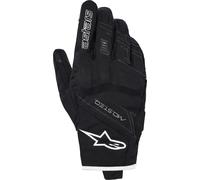 Alpinestars Stella Moblast WP guantes impermeables para moto femenina, Negro/Blanco, Talla S