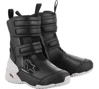Alpinestars Stella RT-7 Drystar® Botas de moto impermeables para mujer, Negro/Blanco, Talla 38