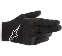 Alpinestars Stella S Max Drystar Damas Impermeable Guantes de Motocicleta, Negro/Blanco, Talla XL
