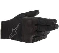 Alpinestars Stella S Max Drystar Damas Impermeable Guantes de Motocicleta, negro-gris, tamaño S para Mujer