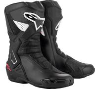 Alpinestars Stella SMX-6 V3 Botas de moto para mujer, negro-blanco-rosa, tamaño 37