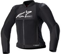 Alpinestars Stella SMX Air Chaqueta textil de motocicleta para damas perforada, negro, Talla L