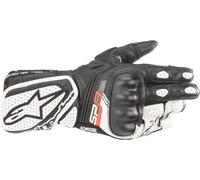 Alpinestars Stella SP-8 V3 Guantes de motocicleta para damas, negro-blanco, tamaño XL para Mujer