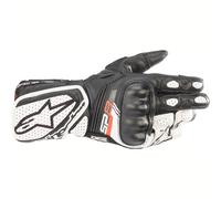 Alpinestars Guantes de Motocicleta Guante Largo de Motocicleta Stella SP-8 V3 Damen Handschuh Lang weiß XS, Damas, Sportler, Todo el año, Blanco