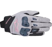 Alpinestars Stella Sp X 1 Guantes de moto para mujer, gris/negro, Talla XS