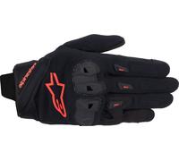 Alpinestars Stella Sp X 1 Guantes de moto para mujer, negro/neón rojo, Talla XS