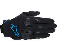 Alpinestars Stella Sp X 3 Guantes de moto para mujer, negro-azul, tamaño L
