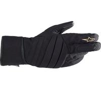 Alpinestars Stella SR-3 V2 Drystar Guante de motocicleta, negro, tamaño S para Mujer