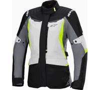 Alpinestars Chaqueta Stella ST-1 WP Lady Ice/Gris/Negro/Amarillo flúor XS