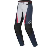 Alpinestars Stella ST-1, pantalones textiles impermeables mujer S female Azul Oscuro/Gris Claro/Negro/Rojo Claro