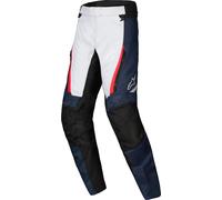 Alpinestars Stella ST-1 Pantalones textiles impermeables para mujer, negro-rojo-azul, tamaño XS