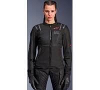 Alpinestars Stella ST-2 Air, chaqueta textil mujer L female Negro/Negro/Rojo